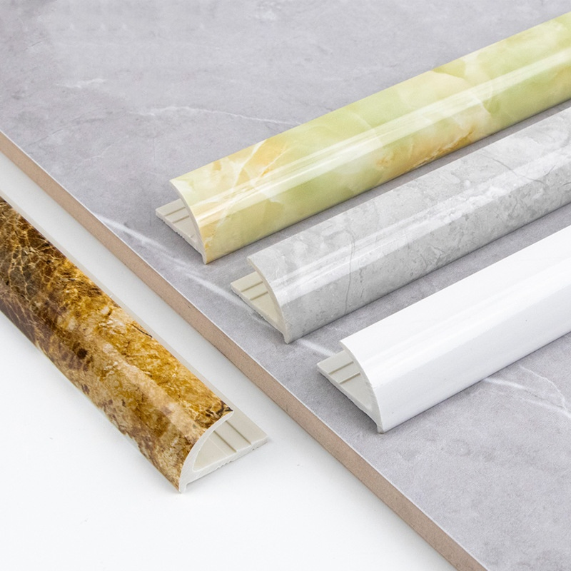 Decoration Building Material PVC Tile Edging Trim Plastic Tile Trim PVC Corner Guard