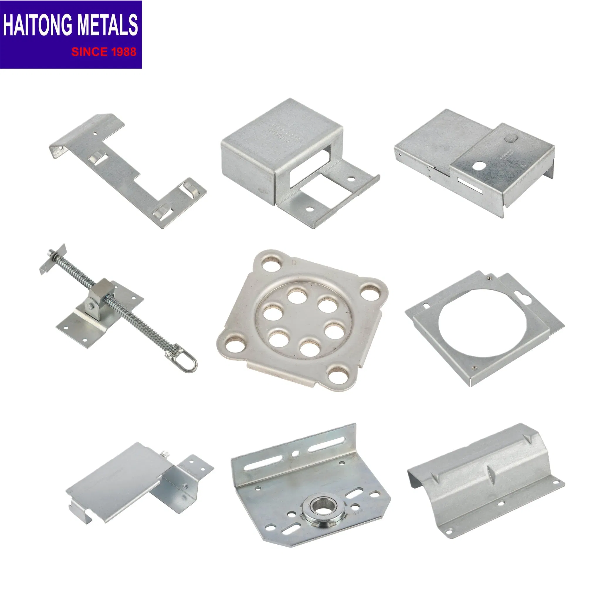 Industrial Heavy Duty Thickening Hinges Custom Sheet Metal Fabrication Metal Stamping Parts for Machinery Equipment