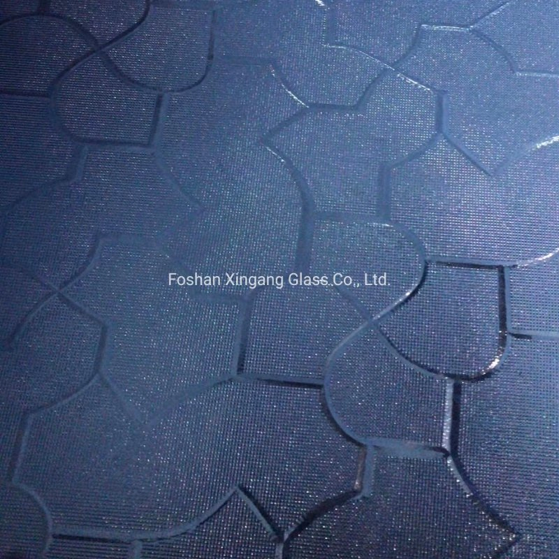 Fused/Figured/Patterned Glass for Wall Partition/Doors