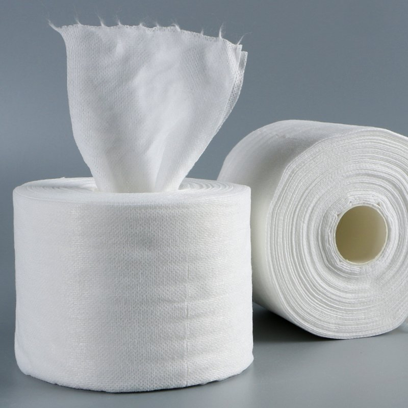 Customized Hotel Beauty Salon Cheap Price Cotton Soft Disposable Extractive Face Towel