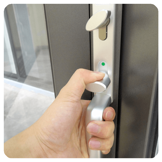 Aluminium Double Glass Custom Bifold Doors Balcony Aluminum Folding Door