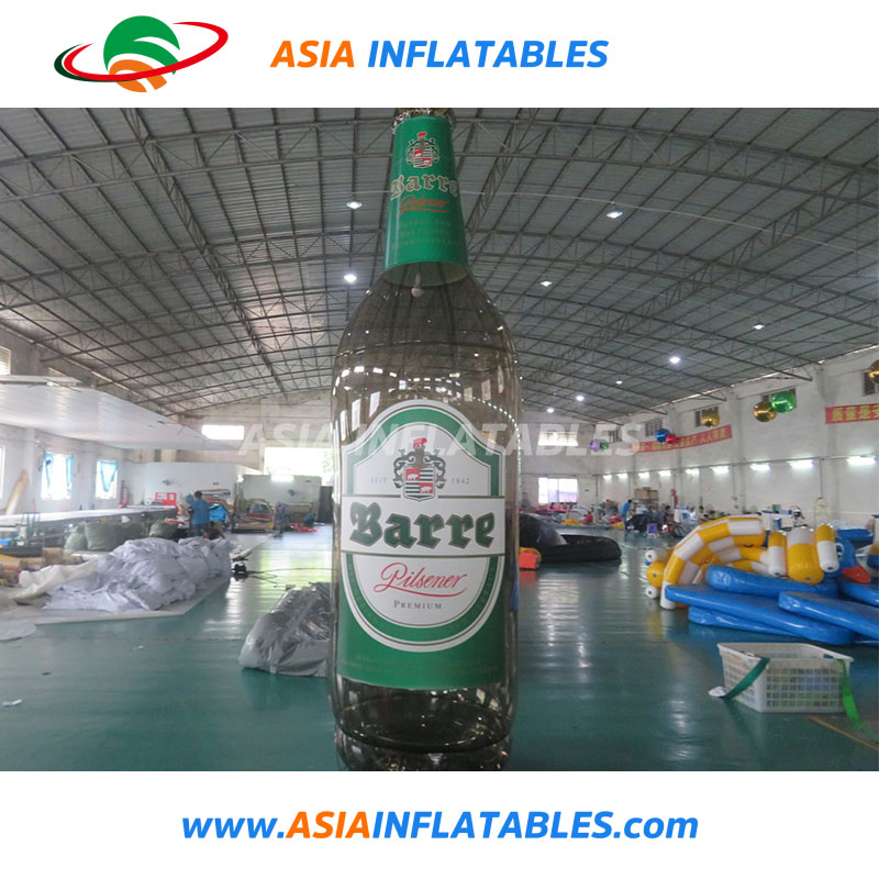 Inflatable Beer Bottle Model, Advertising Inflatable Bottle Replica