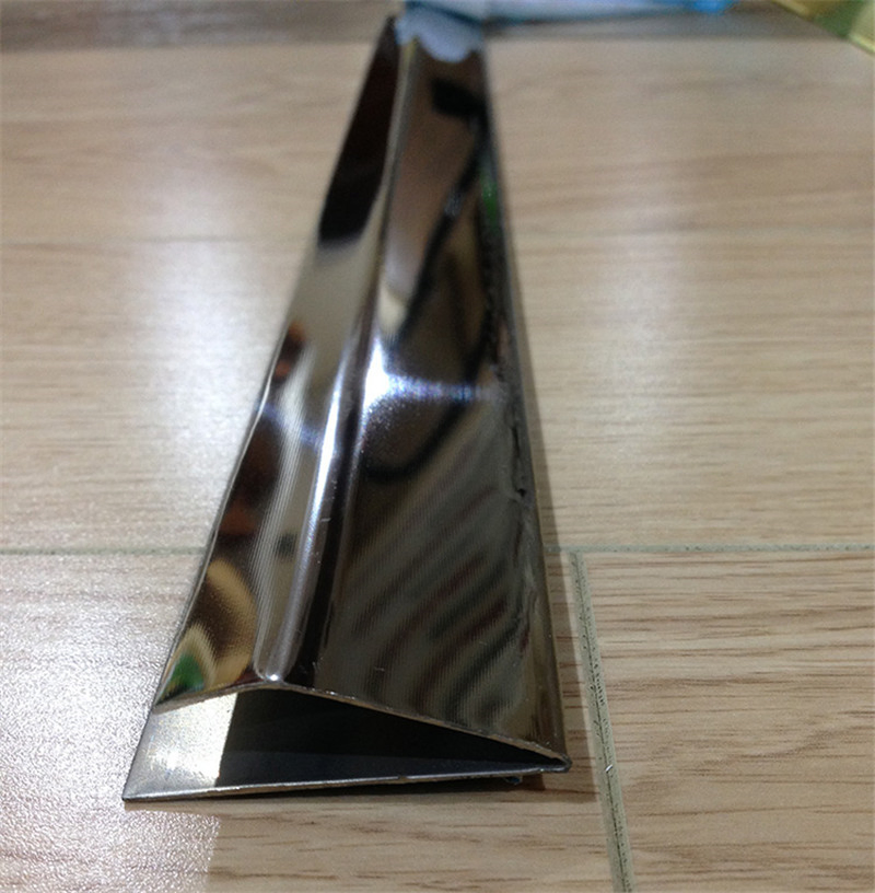 China Hot Sale Ceramic Floors Walls Metal Tile Edge Trim Stainless Steel Skirting