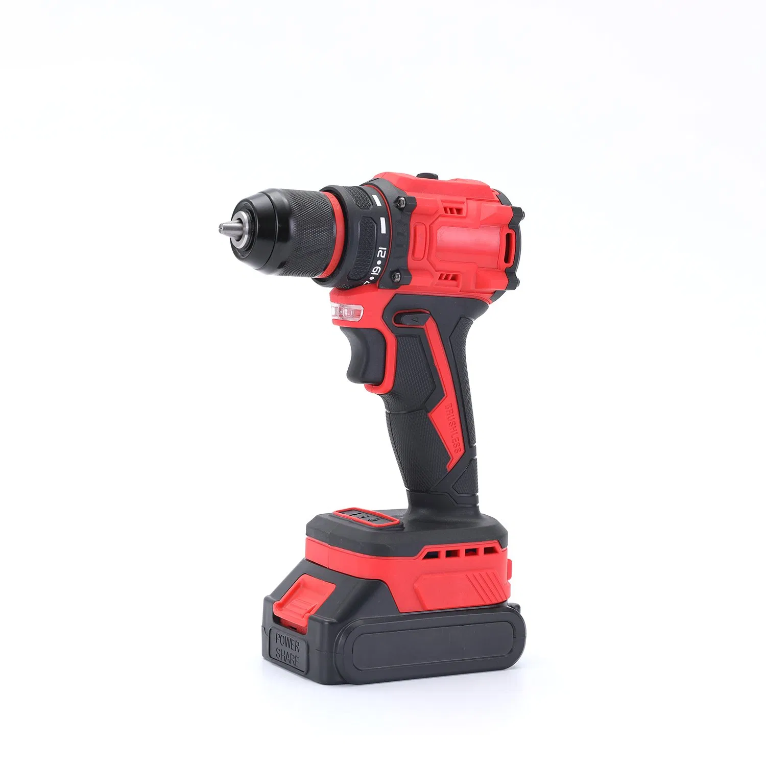 Аккумуляторная ударная дрель-шуруповерт 21V, 10мм, 45Нм