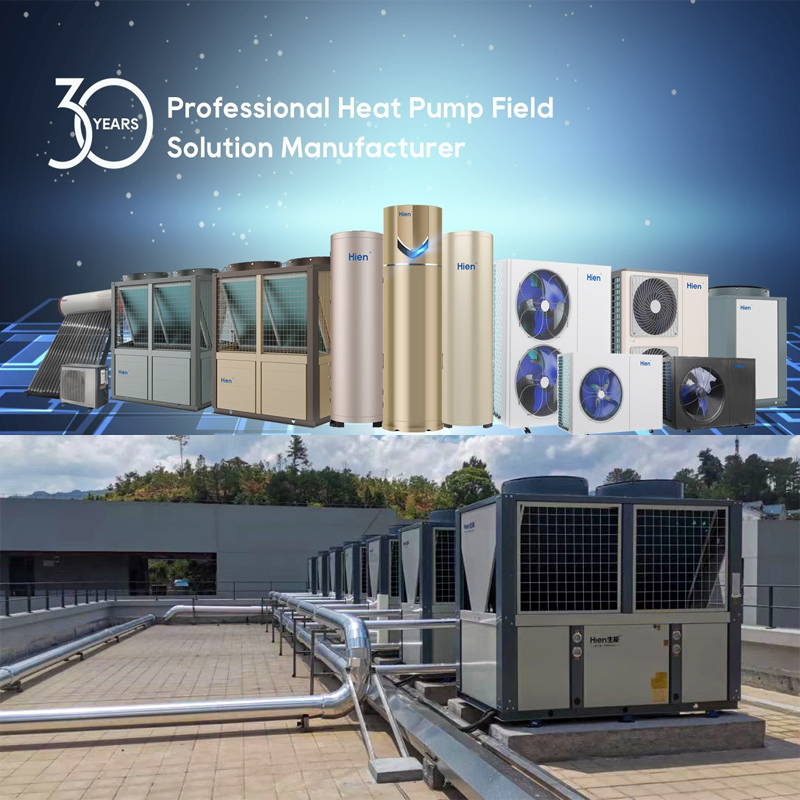 Тепловой насос R290 для радиаторов, 6-16 кВт