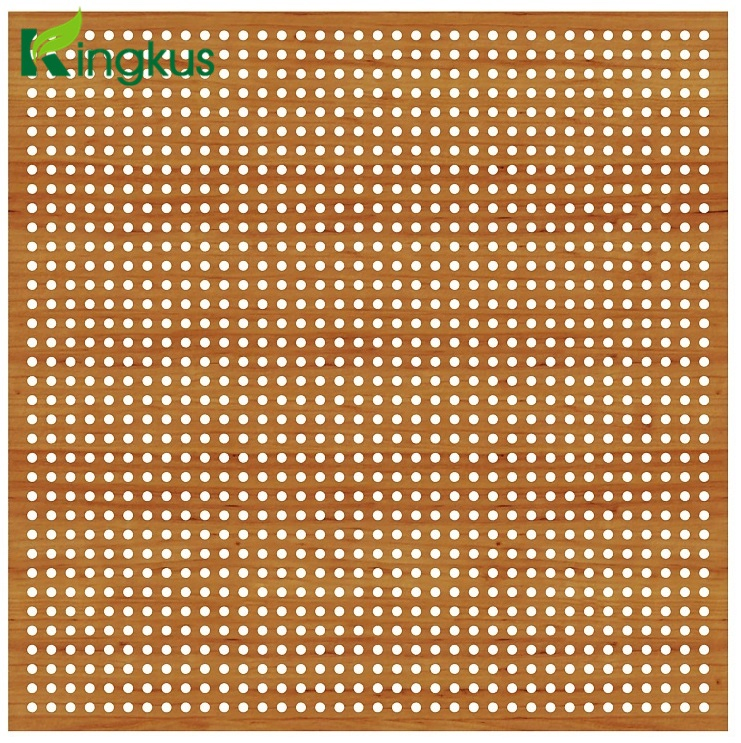 High Quality Holes Acoustic Wooden Insulation Panel for Decorative Materials