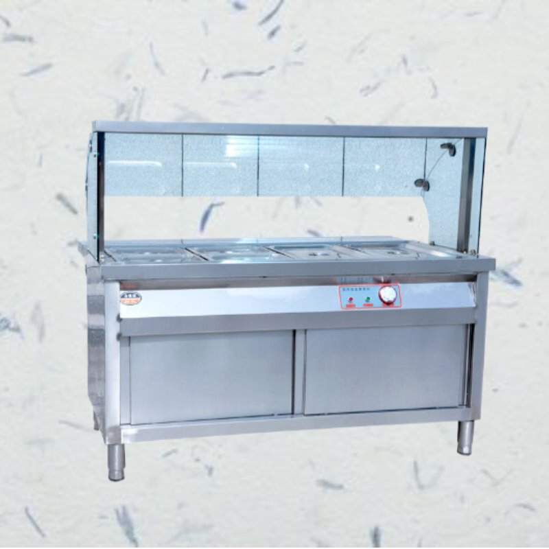 Electric Bain Marie for Restaurant Commercial Bain Marie Hot Bain Marie with The Glass Cover