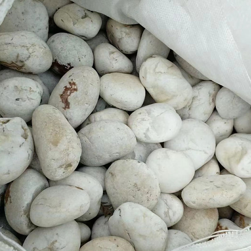 Muti Color Yellow/White/Grey/Red River Stone Pebble for Outdoor Decoration Garden Landscaping Price