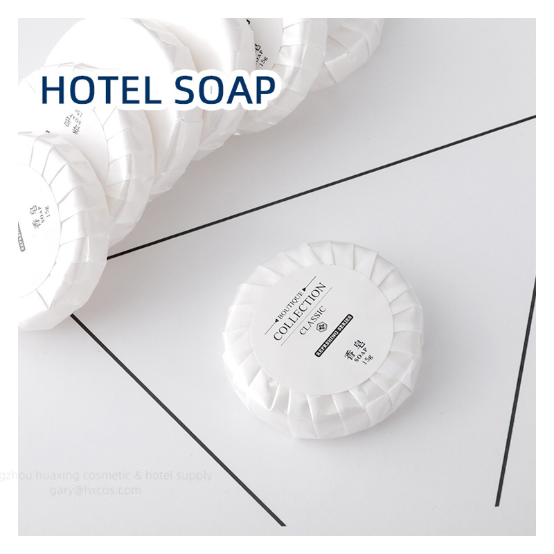Boutique Hotel Soap with Saso Certification and Personalized Logo Support