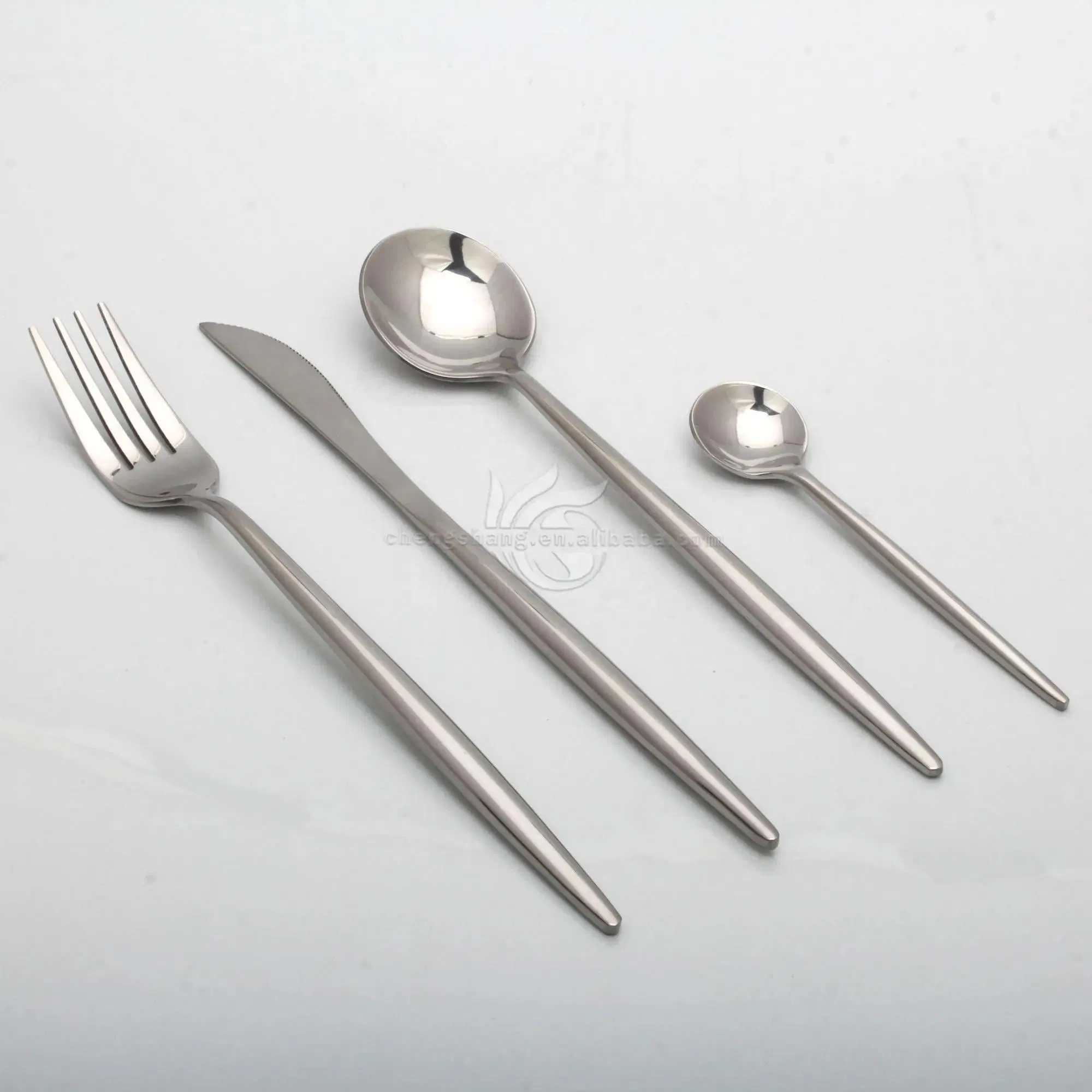 Silverware Set with Steak Knives Stainless Steel Flatware Cutlery Set