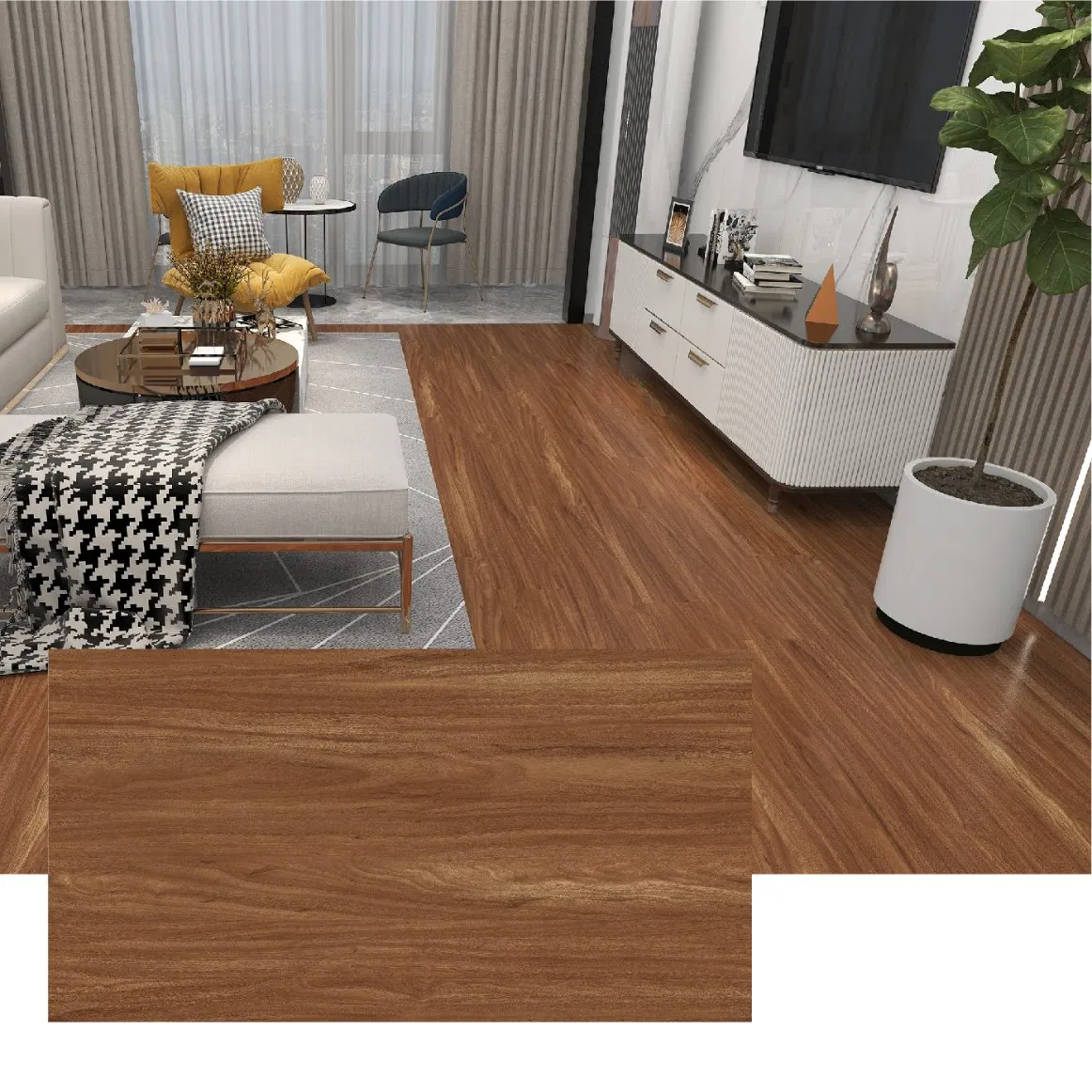 Водостойкий ламинат SPC 20mil с замком Click