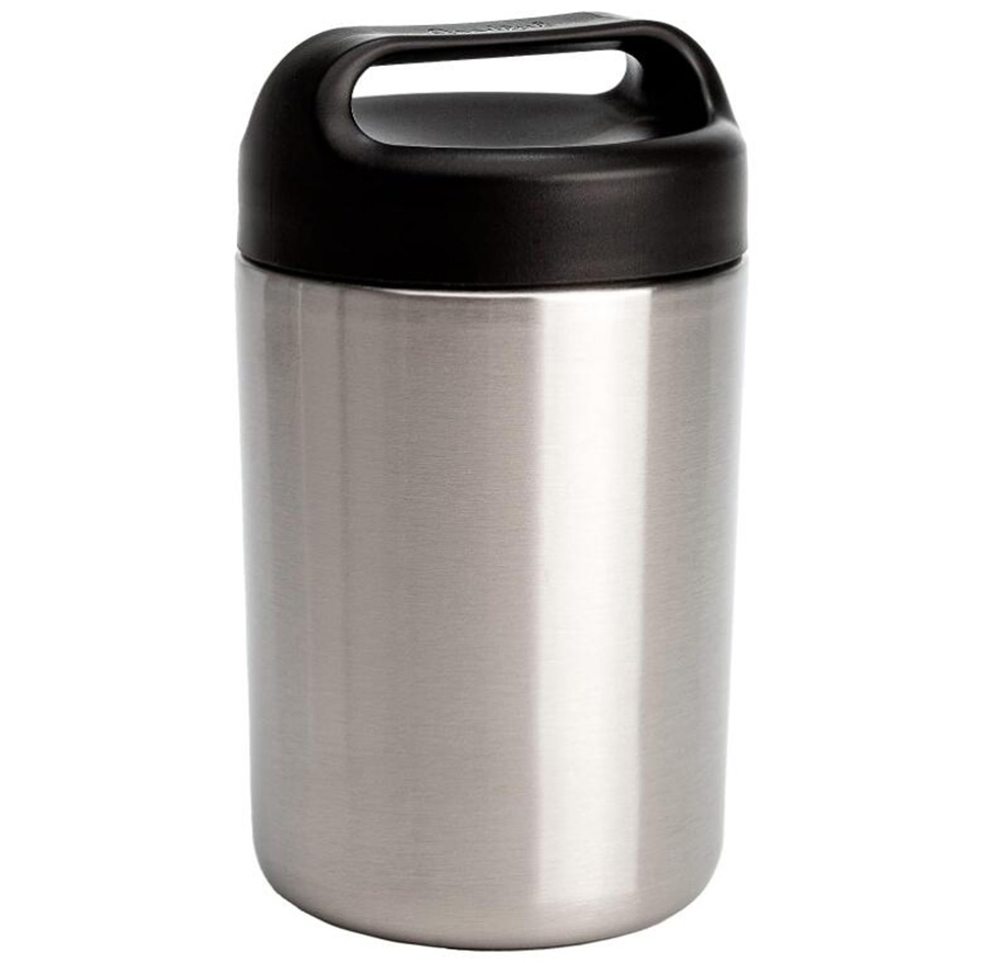 Vacuum Sealed Insulated Food Jar Stainless Steel Thermos with Handle Lid