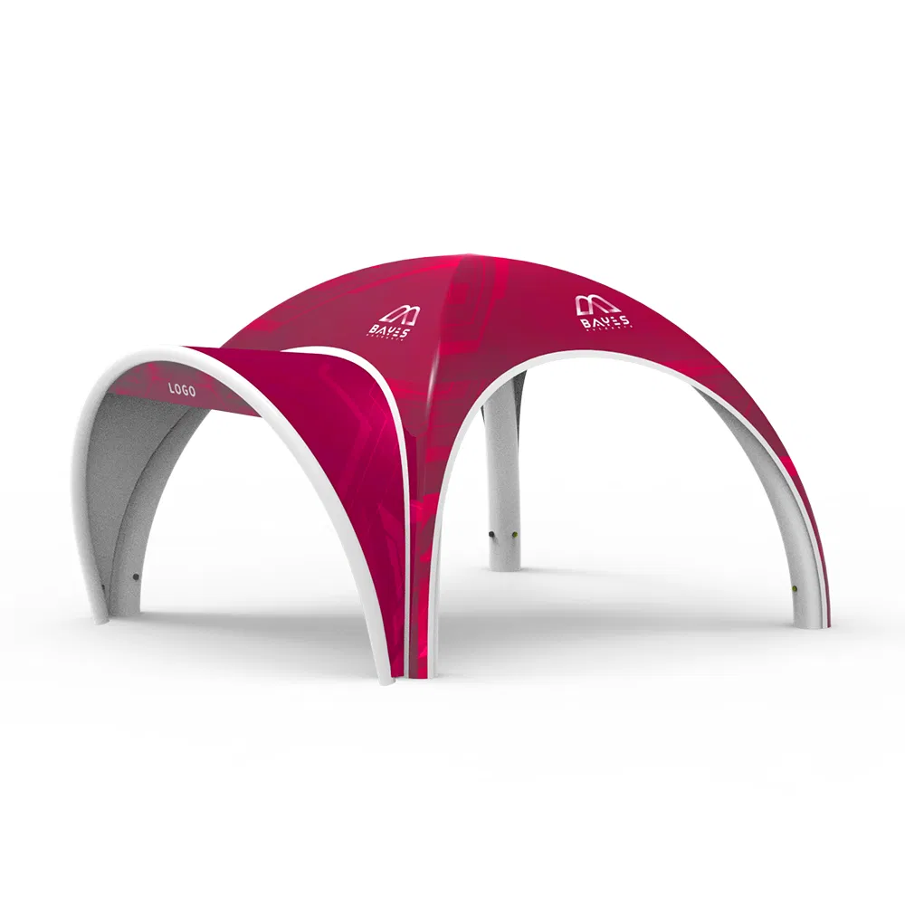 Custom China Inflatable Tents Manufacturers Air Sealed Inflatable Folding Tent Heat-Transfer Printing Air Tight Inflatable Tent