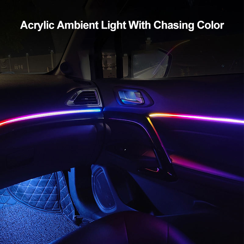 Автомобильная RGB подсветка салона 18 в 1, 64 цвета