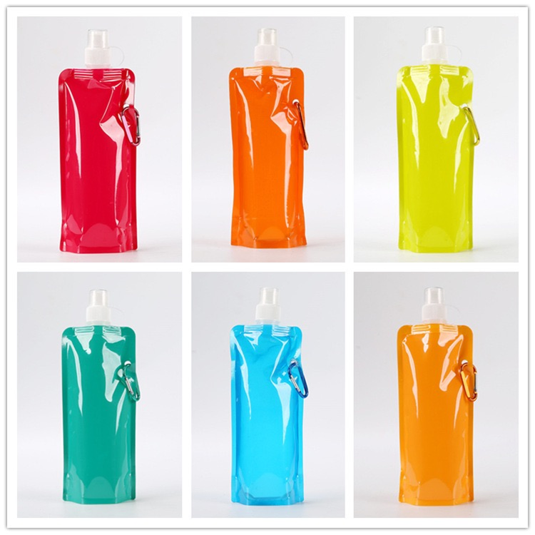 Складная спортивная бутылка для воды, BPA-Free