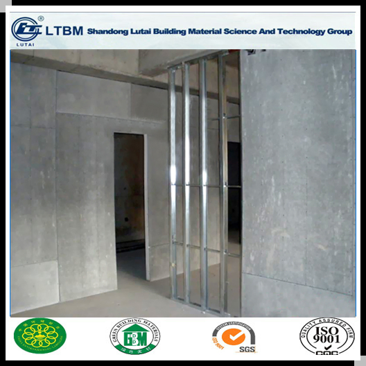 Low Density Non -Asbestos Calcium Silicate Flat Board for Wall Panel