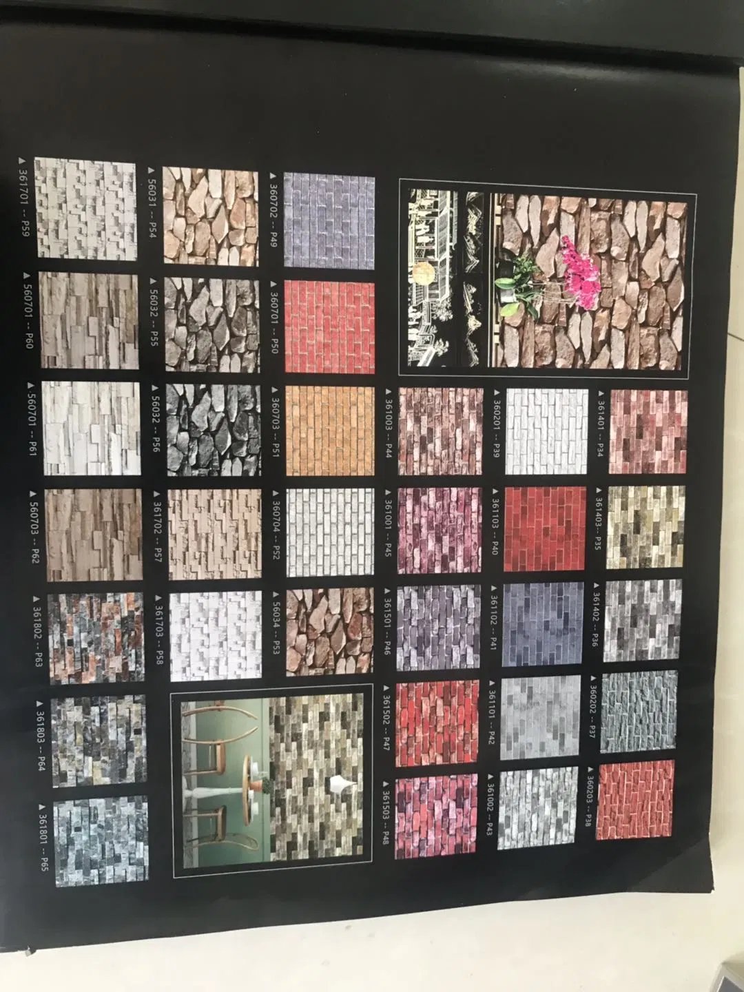 3D Vinyl Wall Wallpaper Designs 3D Brick Stone Wallpaper Home Decoration Wallpaper 3D