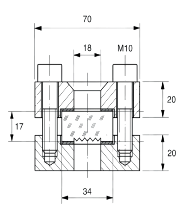 Easily Assembled Durable Environmental Protection Rectangular Sight Glass