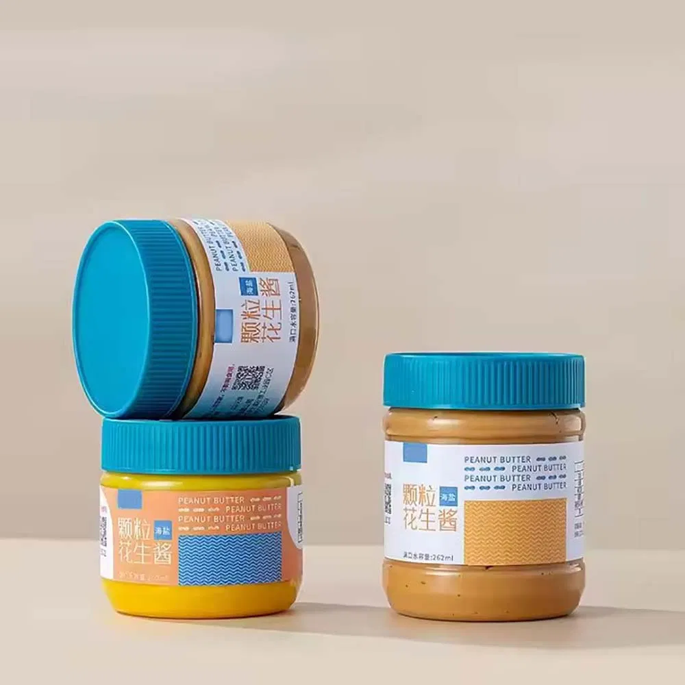 Peanut Butter Storage Jars Products Jar Custom Clear Pet Plastic Bottle Honey
