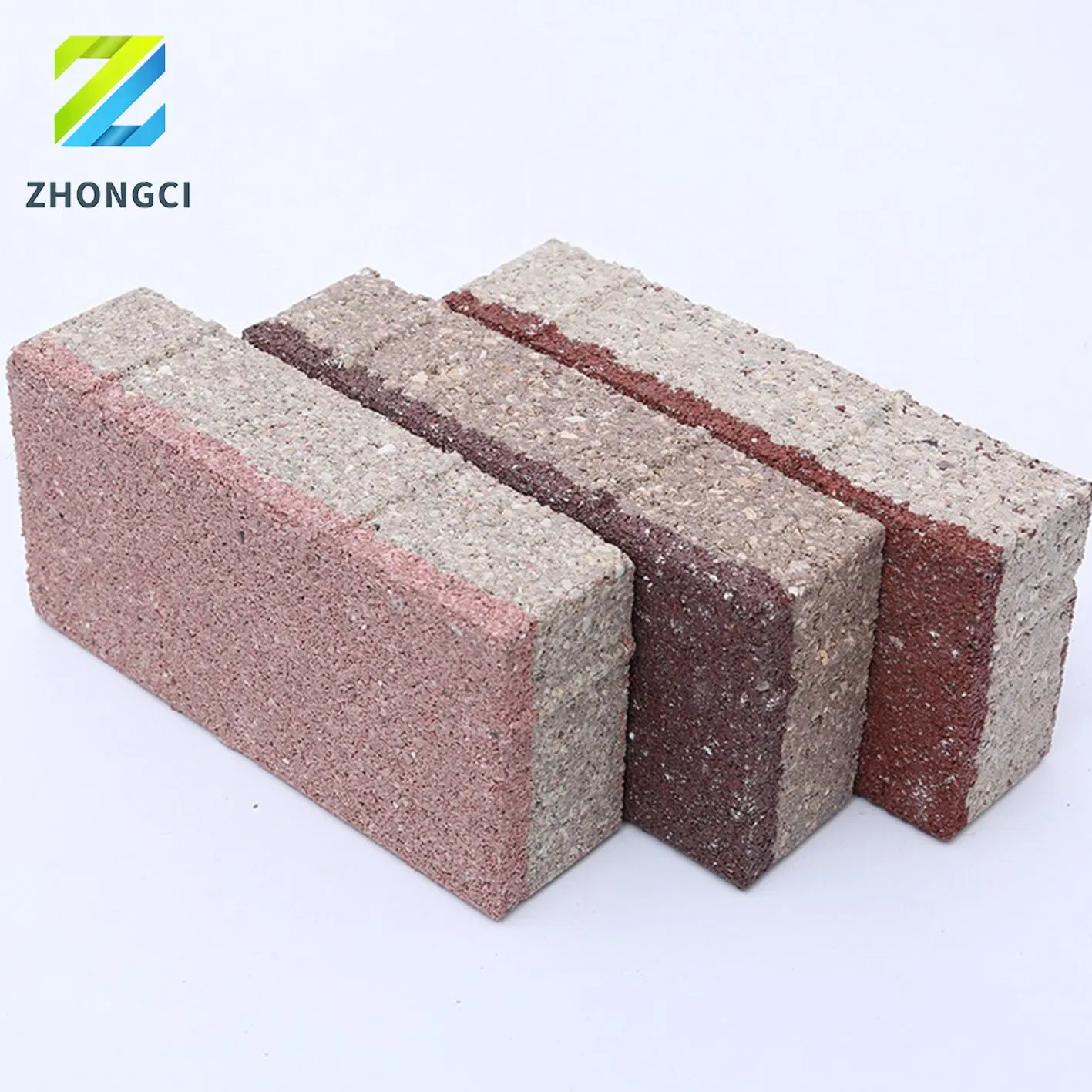 Zhongci High Strength Water Permeable Floor Tile Porcelain Floor Tile for Landscape Garden