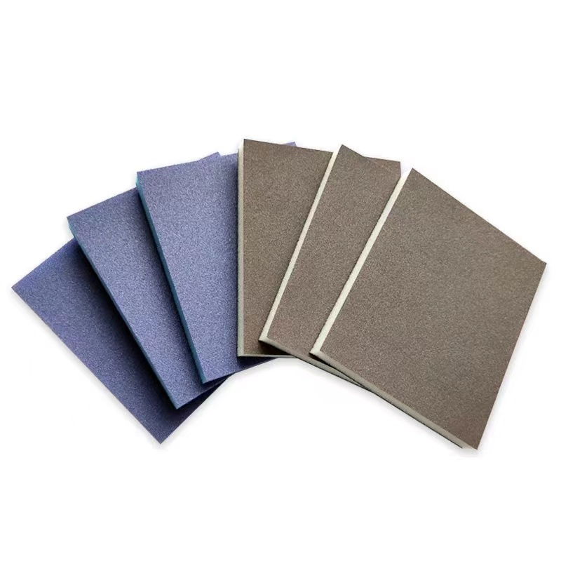 Aluminum Oxide Abrasive Sand Paper Sanding Sponge Block for Wood Metals