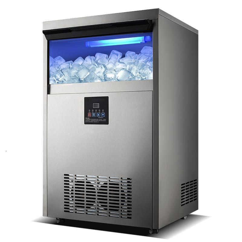 60kg/24h Commercial Ice Maker with Cube Ice