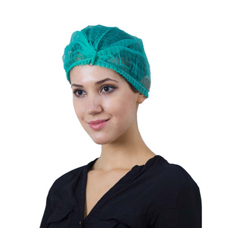 Disposable Head Cover/ Hair Net Clip / Bouffant Cap for Doctor and Nurse