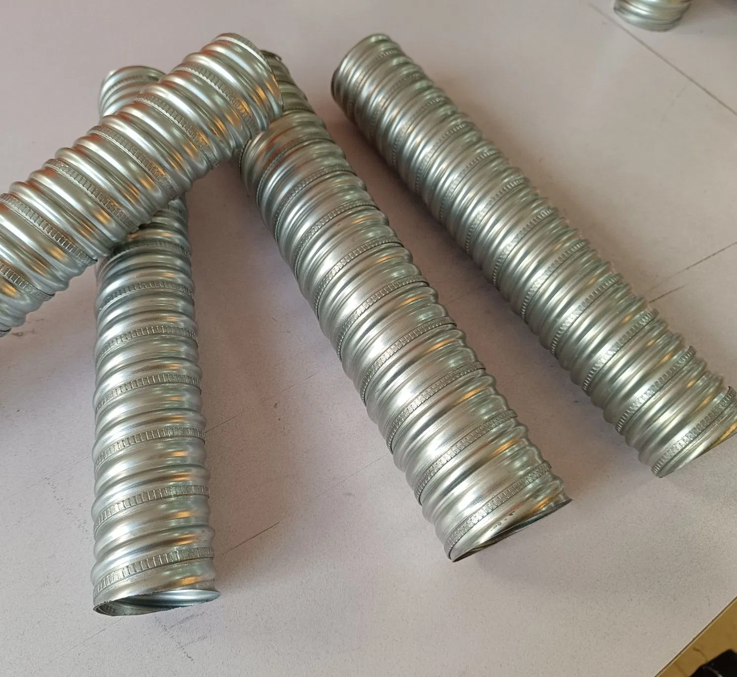 40-130 mm Galvanized Prestressed Corrugated Duct for Bridges and Buildings