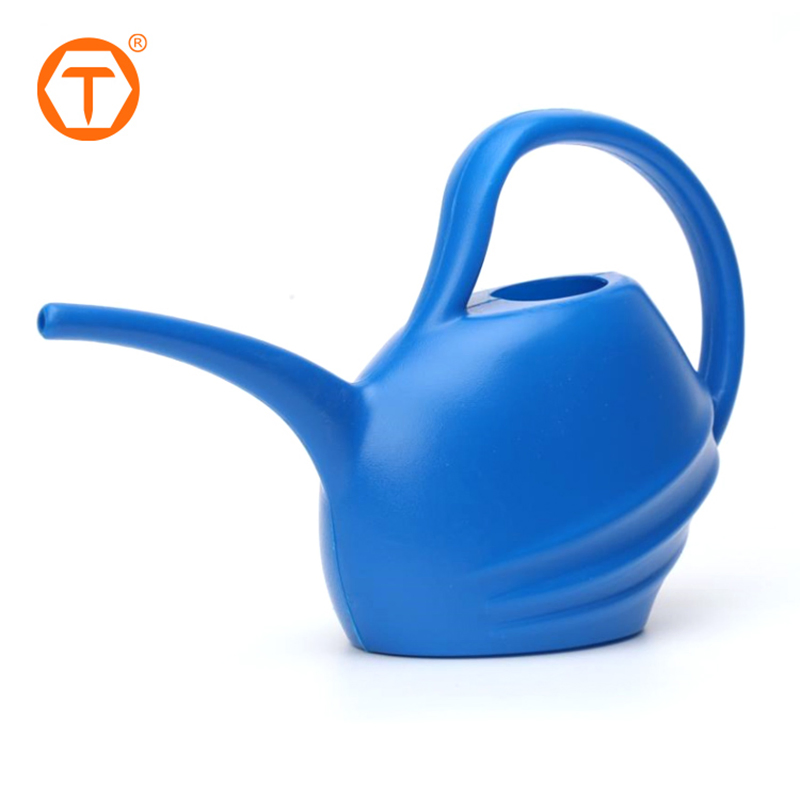 Home Gardening 1L 2L Watering Kettle Pot Eco-Plastic PE Small Long-Mouth Watering Can for Daily Plant Care