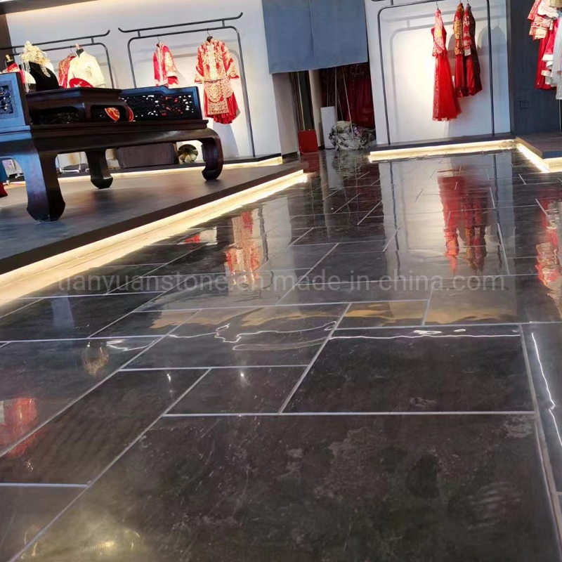 China Blue Limestone for Steps, Bluestone Treads, Kerbstone
