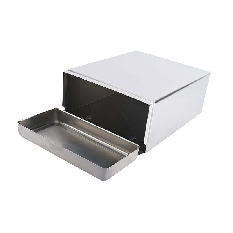 Настенный контейнер для санитарных салфеток из нержавеющей стали