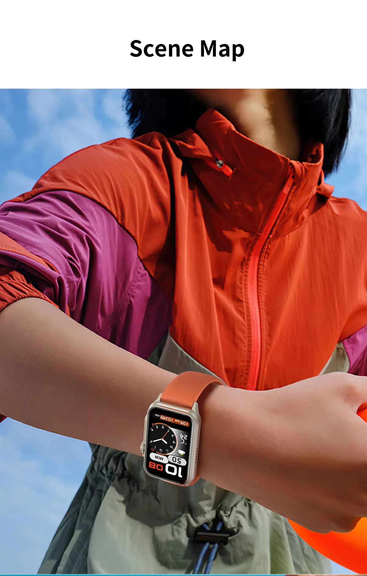 Умные часы H23 с браслетом для звонков, нержавеющая сталь