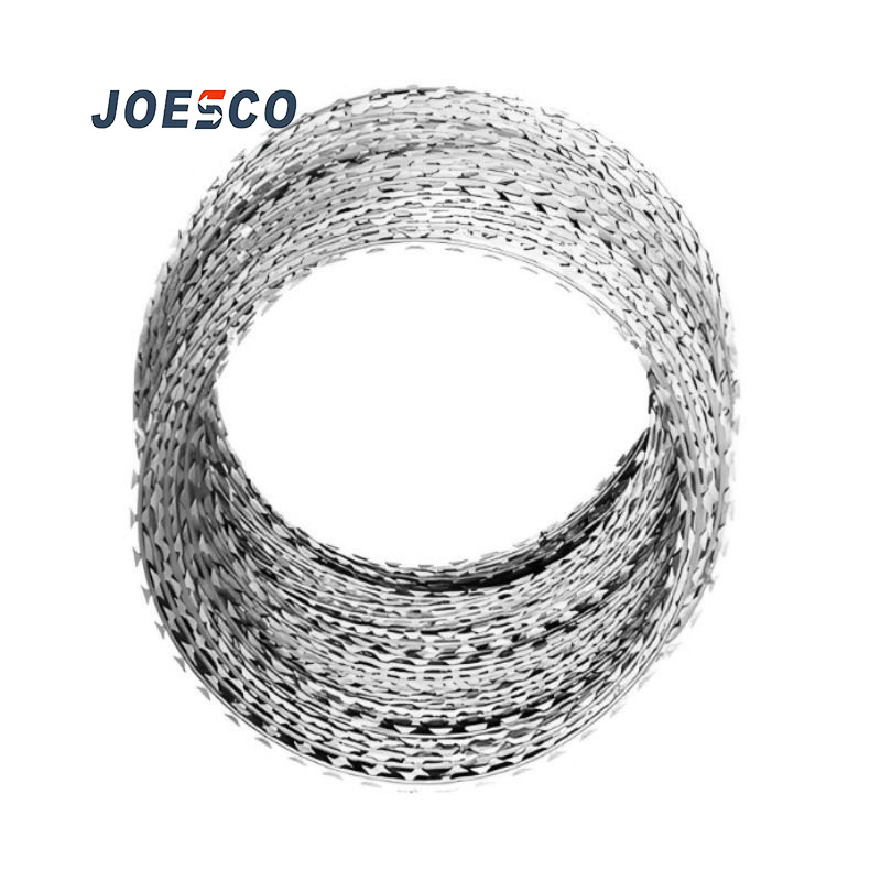 Galvanized Razor Barbed Wire for Farm Prison Wall Protection