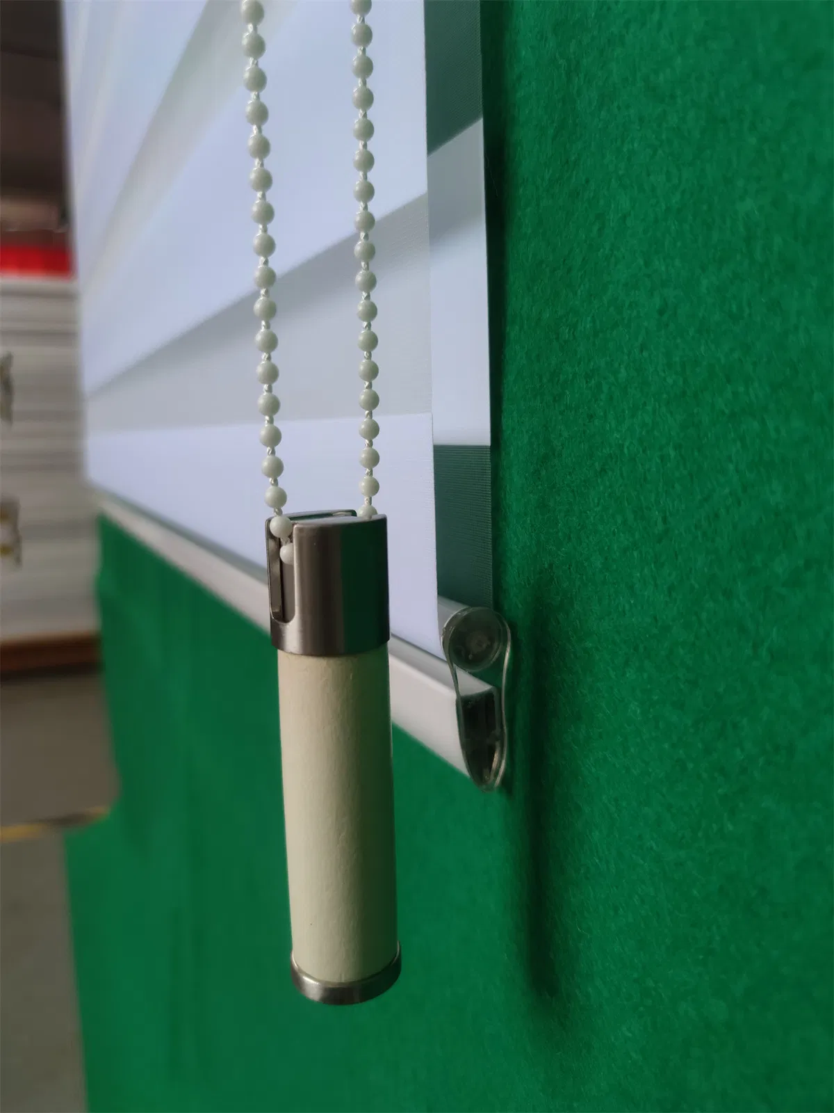 Custom Zebra Shades Se-Mi Blackout Corded Window Blinds