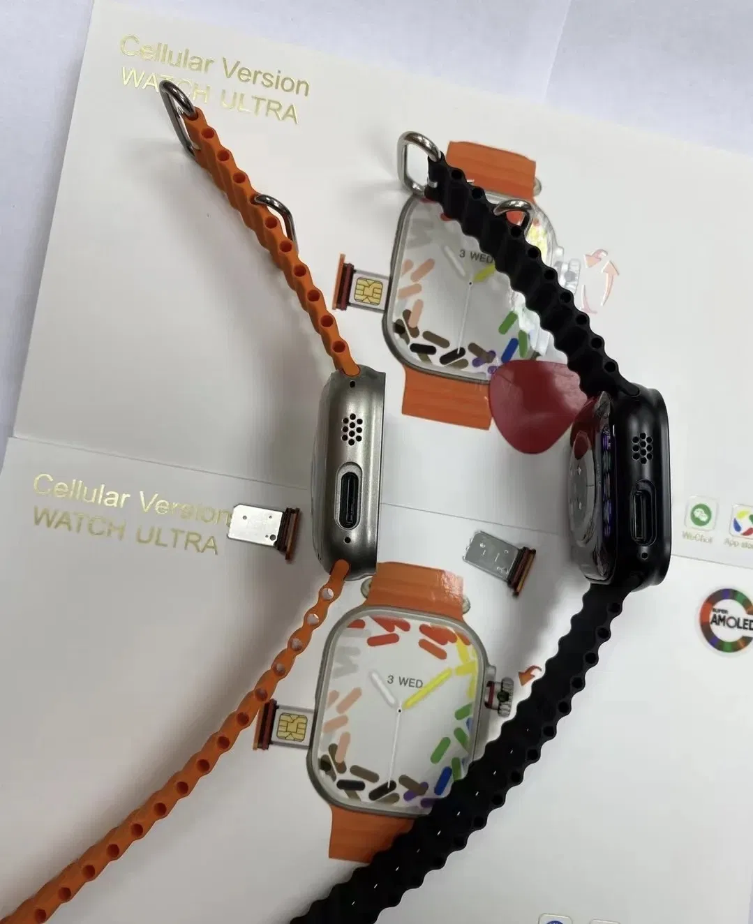 Ultra 4G 5g Cellular Smartwatch Bluetooth Smartwatch Download APP Take Picture