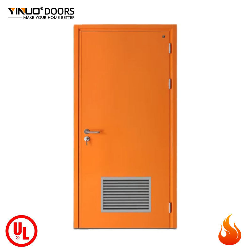 UL Compliant Fire Exit Doors 90 Min - Panic Bar Hardware Fast Production MOQ 50