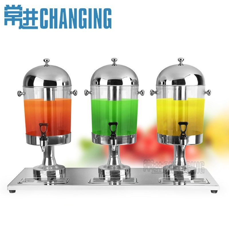 Changing Catering Triple-Tank Stainless Steel Juice Dispenser (JD-3A)