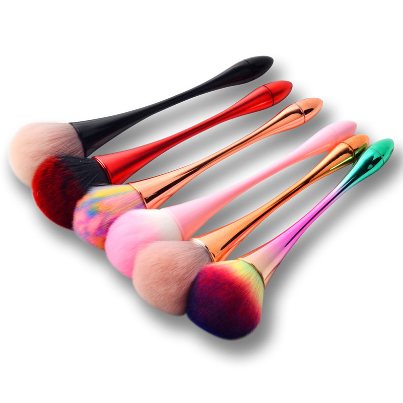OEM Acrylic Powder Remover Rose Classic Cleaning Tool Cleaner Nail Dust Brush