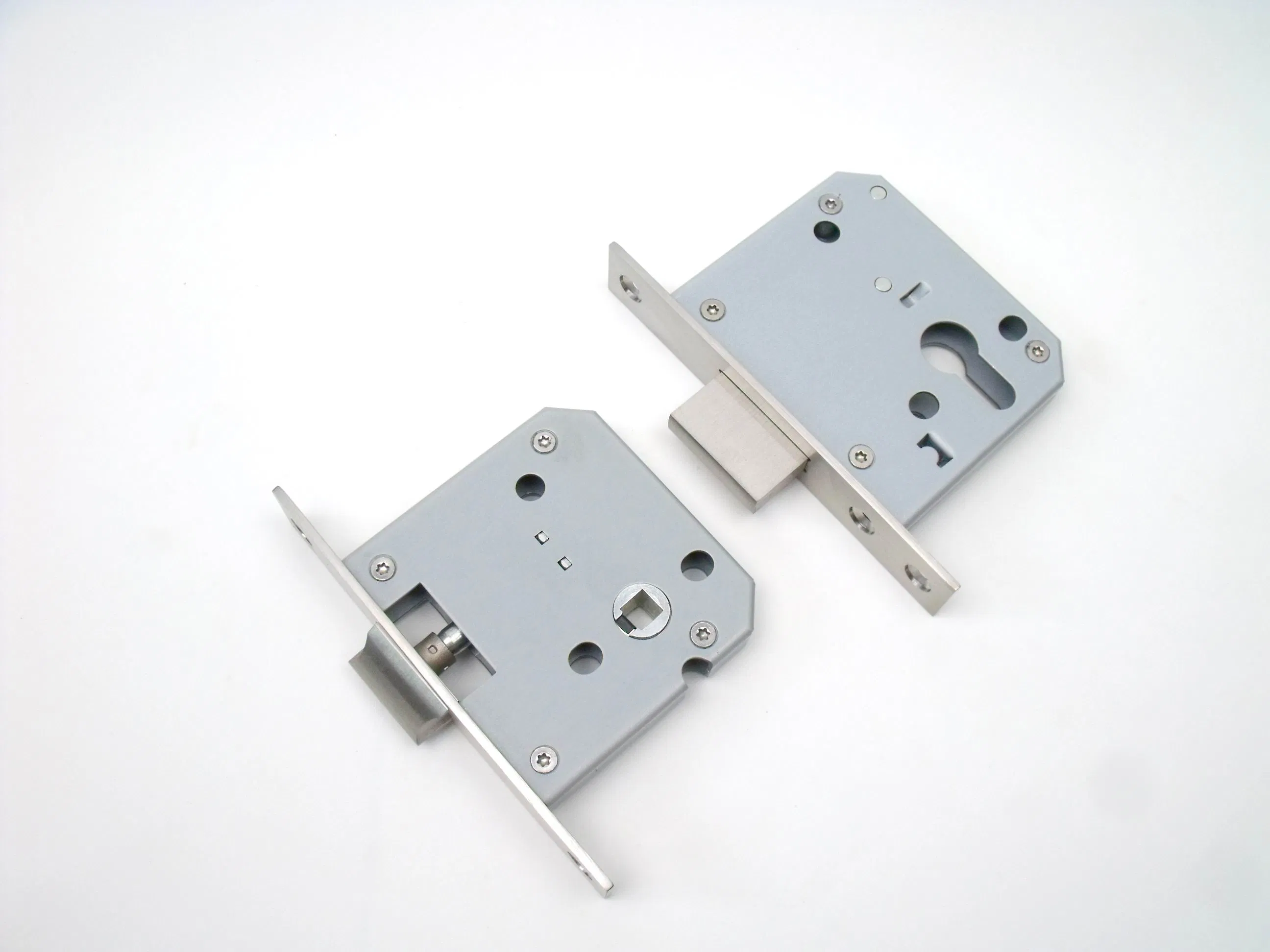 Euro Standard Fire-Rated Stainless Steel Lever Handle Office Building Door Lever Handle