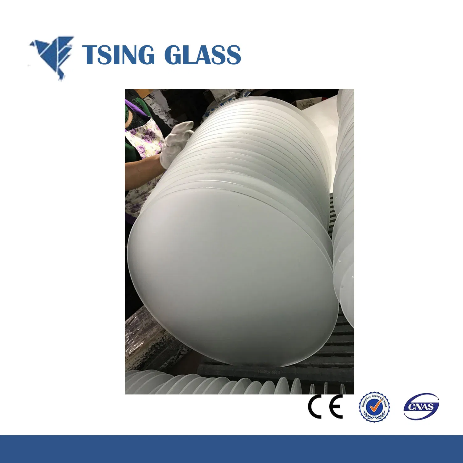 8mm Clear/Colored Frosted Glass Shelves