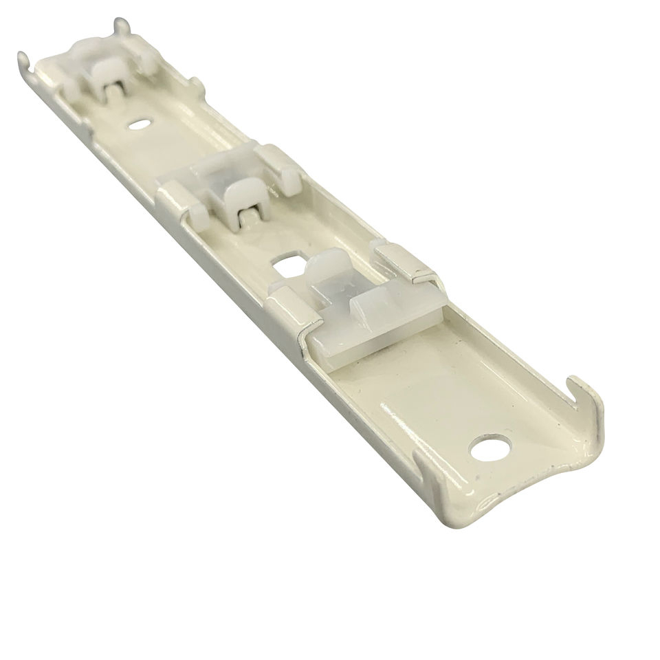 Silent Home Decoration Manual Window Three Curtain Tracks Manual Curtain Ceiling Bracket
