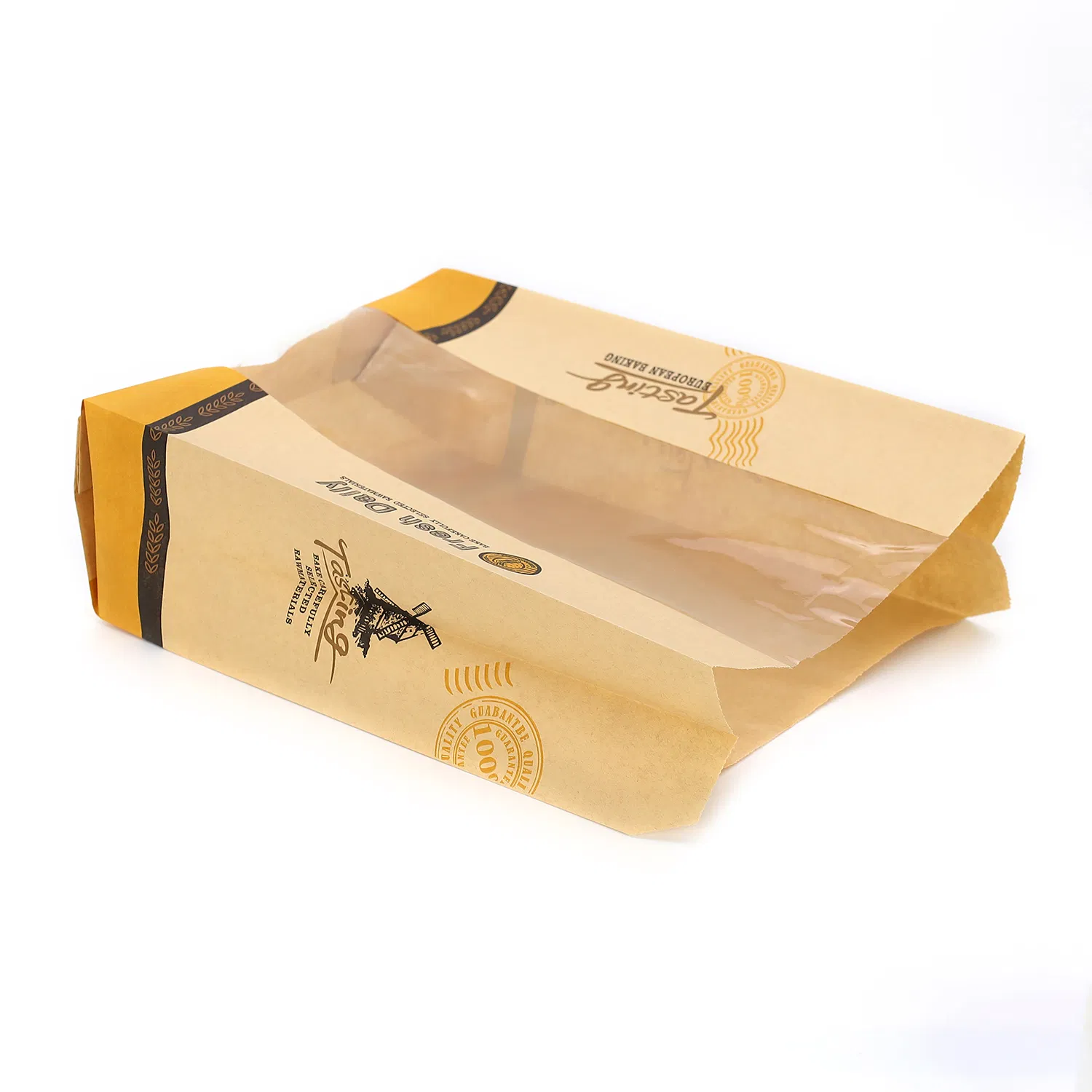 Supermarket Fresh Vegetable Clear Plastic Roll HDPE Produce Bags in Rolls