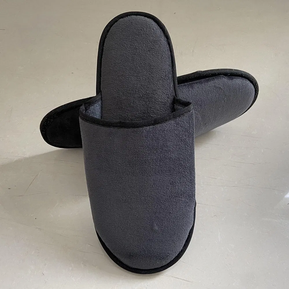 Normal Embroidery Logo 27cm*10.0cm Disposable Airplane Travel SPA Hotel Slipper