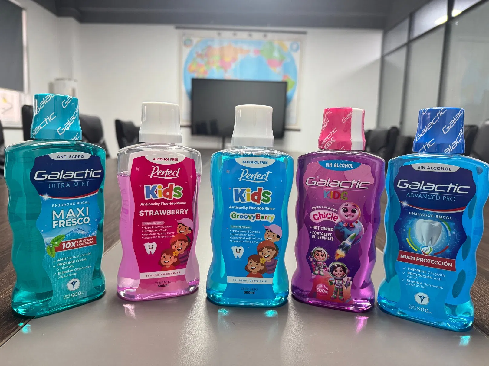 Logo OEM Customize 500ml Private Kids Fruit Mouthwash