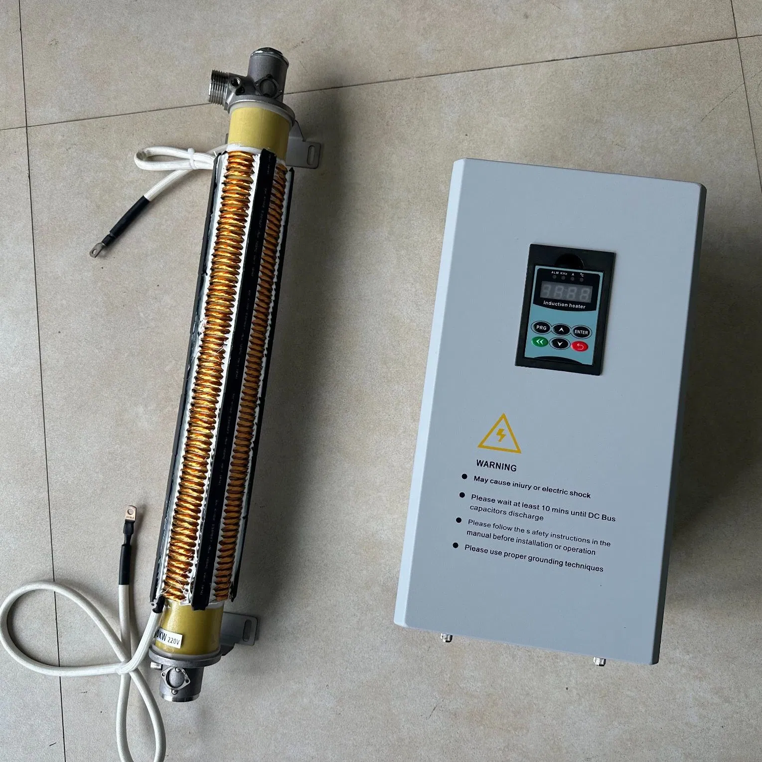 Advanced Remote Control Electric Boiler Induction Heating Machine Induction Heater