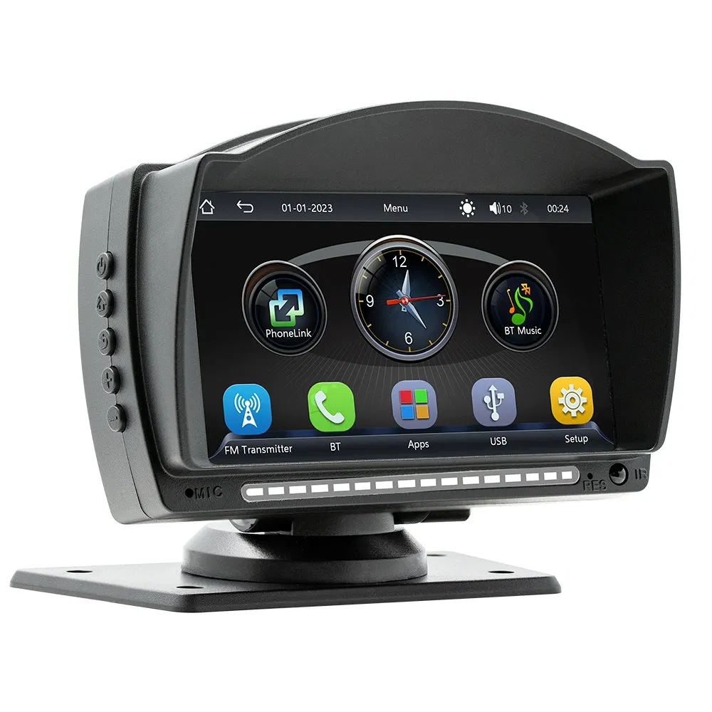 4.7 " Portable Car Bluetooth MP5 Player HD Tachograph Wireless Carplay Host