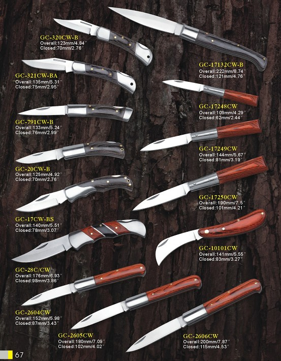 Middle and High Quality Mushroom Knife