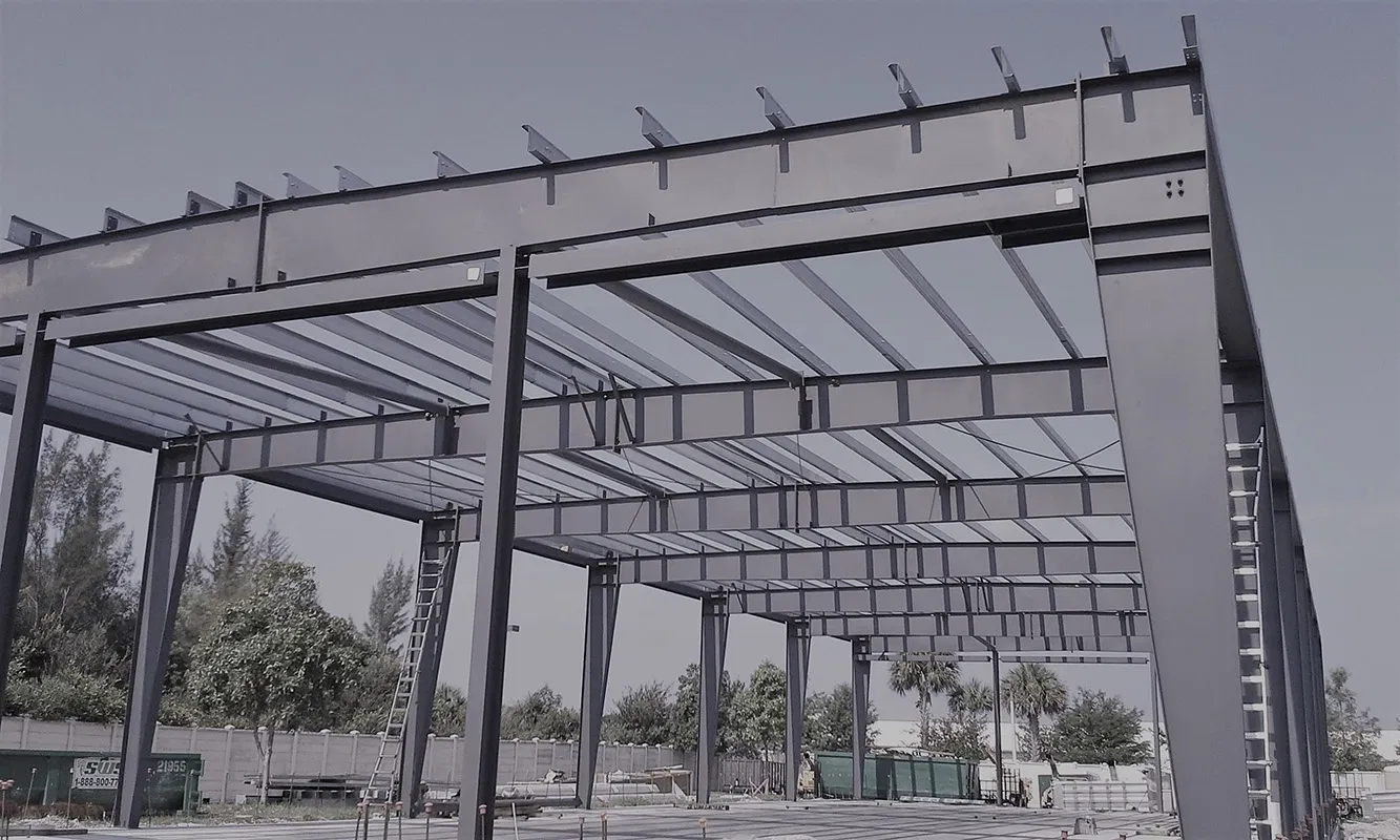 Steel Workshop Building Metal Workshop and Garage Prefab Steel Warehouse Building