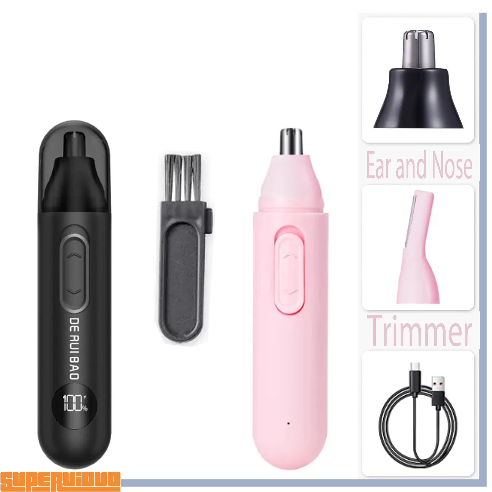 Smooth Glide Skin Protection Tool Nose Hair Trimmer