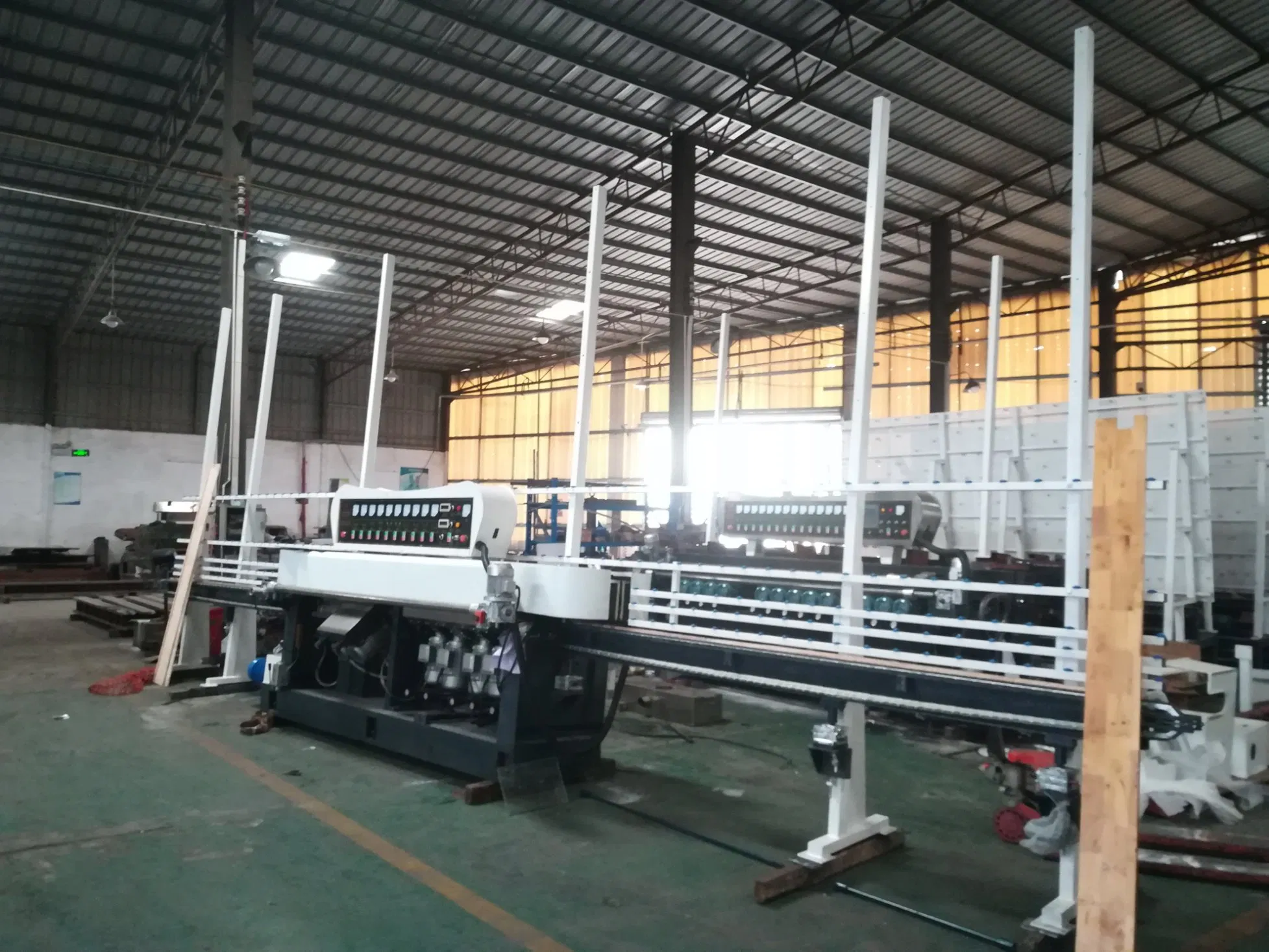 Factory Provide Automatic Glass Edging Straight Line Machine Cheap Glass Machine Edging